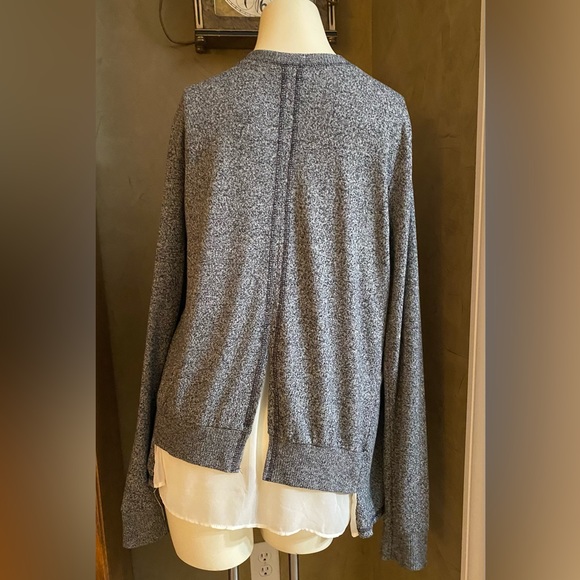 Proof Women’s spring cardigan open-front Gray, L - Picture 4 of 9